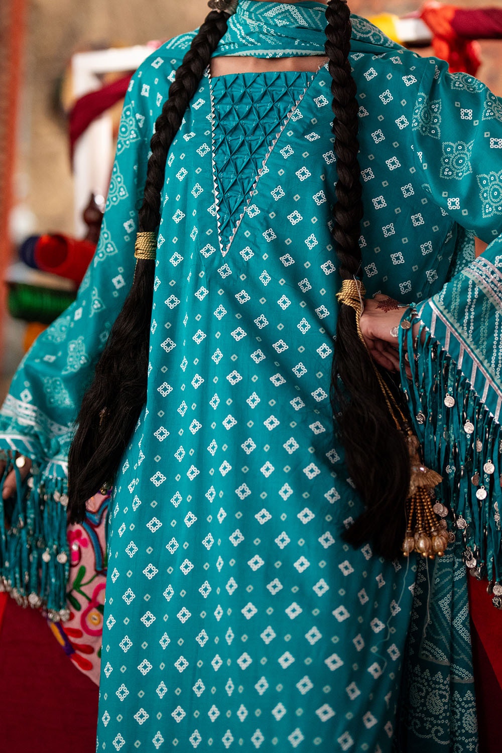 Gul Ahmed | Chunri Lawn 25 | CL-52178 B by Gul Ahmed - Designer Dress - Type: Ladies Clothes - Available at Libayah - 100% Original