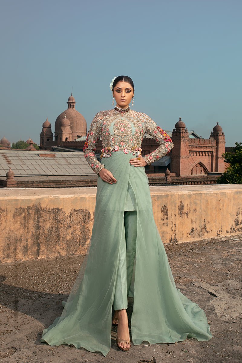 Fahad Hussayn | Formals 2024 | LAVANA by Fahad Hussayn - Designer Dress - Type: Ladies Clothes - Available at Libayah - 100% Original