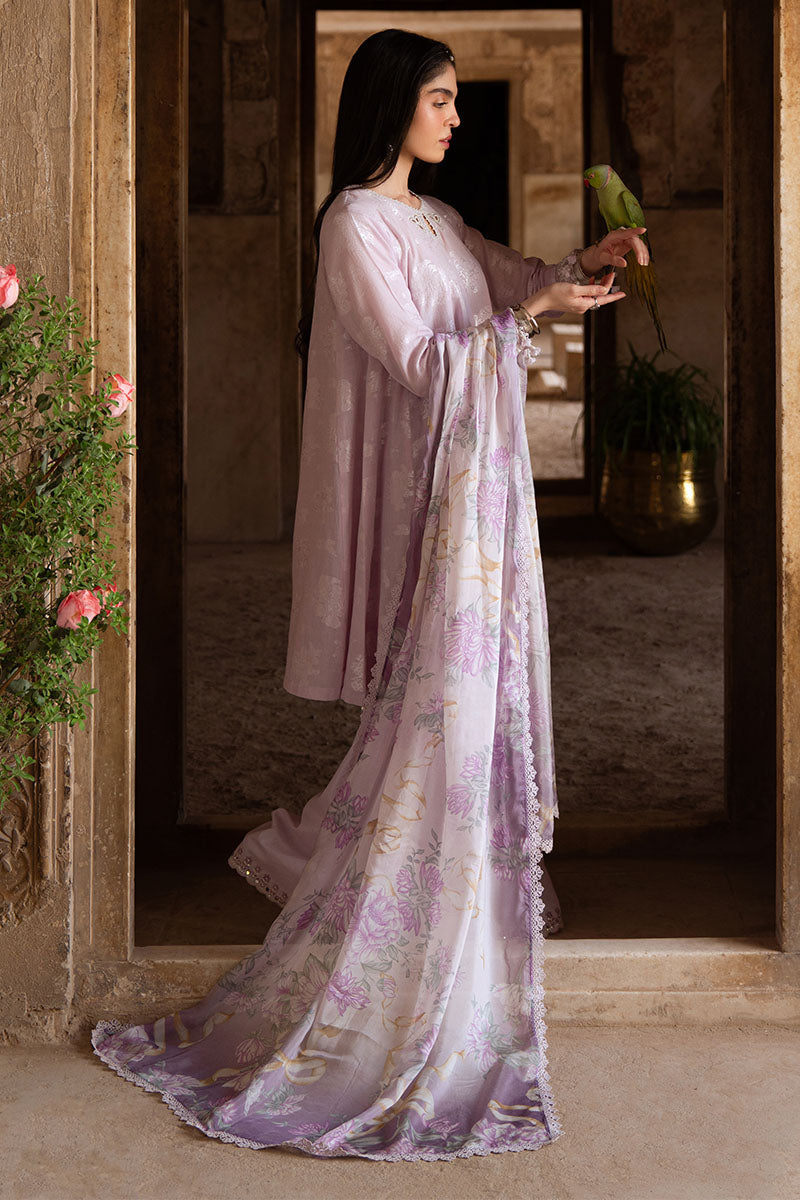 Cross Stitch | Eid Lawn Edit 25 | LAVENDER BLISS by Cross Stitch - Designer Dress - Type: Ladies Clothes - Available at Libayah - 100% Original