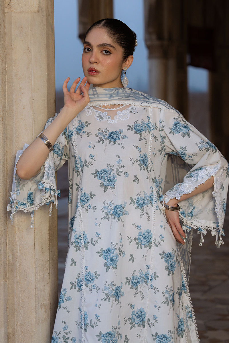 Cross Stitch | Eid Lawn Edit 25 | SUMMER MELODY by Cross Stitch - Designer Dress - Type: Ladies Clothes - Available at Libayah - 100% Original