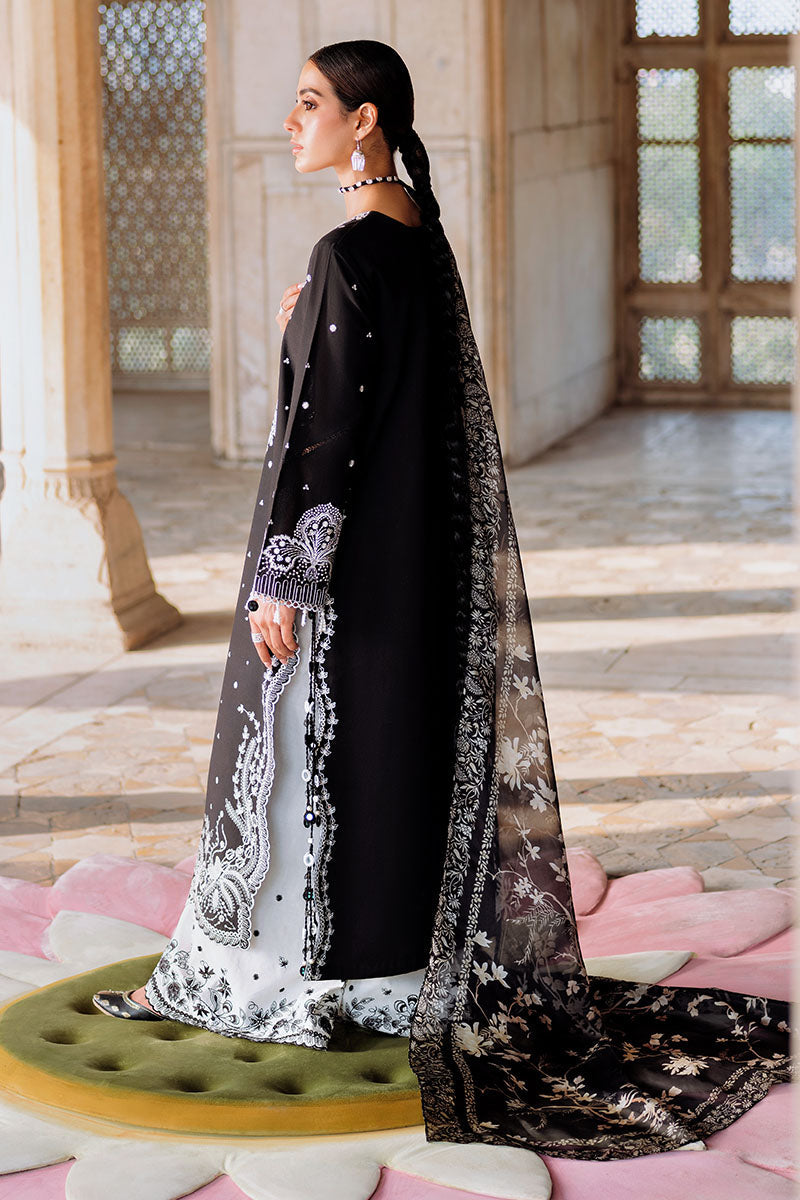 Cross Stitch | Eid Lawn Edit 25 | EBONY VOGUE by Cross Stitch - Designer Dress - Type: Ladies Clothes - Available at Libayah - 100% Original