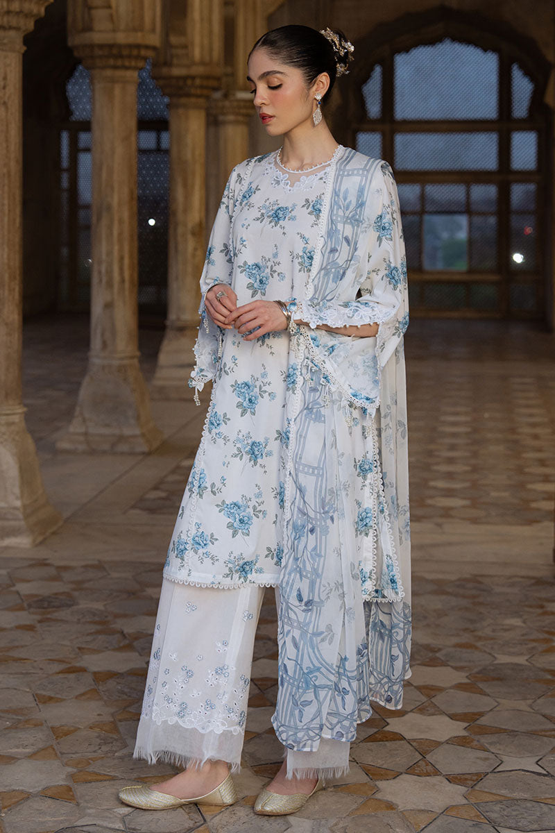 Cross Stitch | Eid Lawn Edit 25 | SUMMER MELODY by Cross Stitch - Designer Dress - Type: Ladies Clothes - Available at Libayah - 100% Original