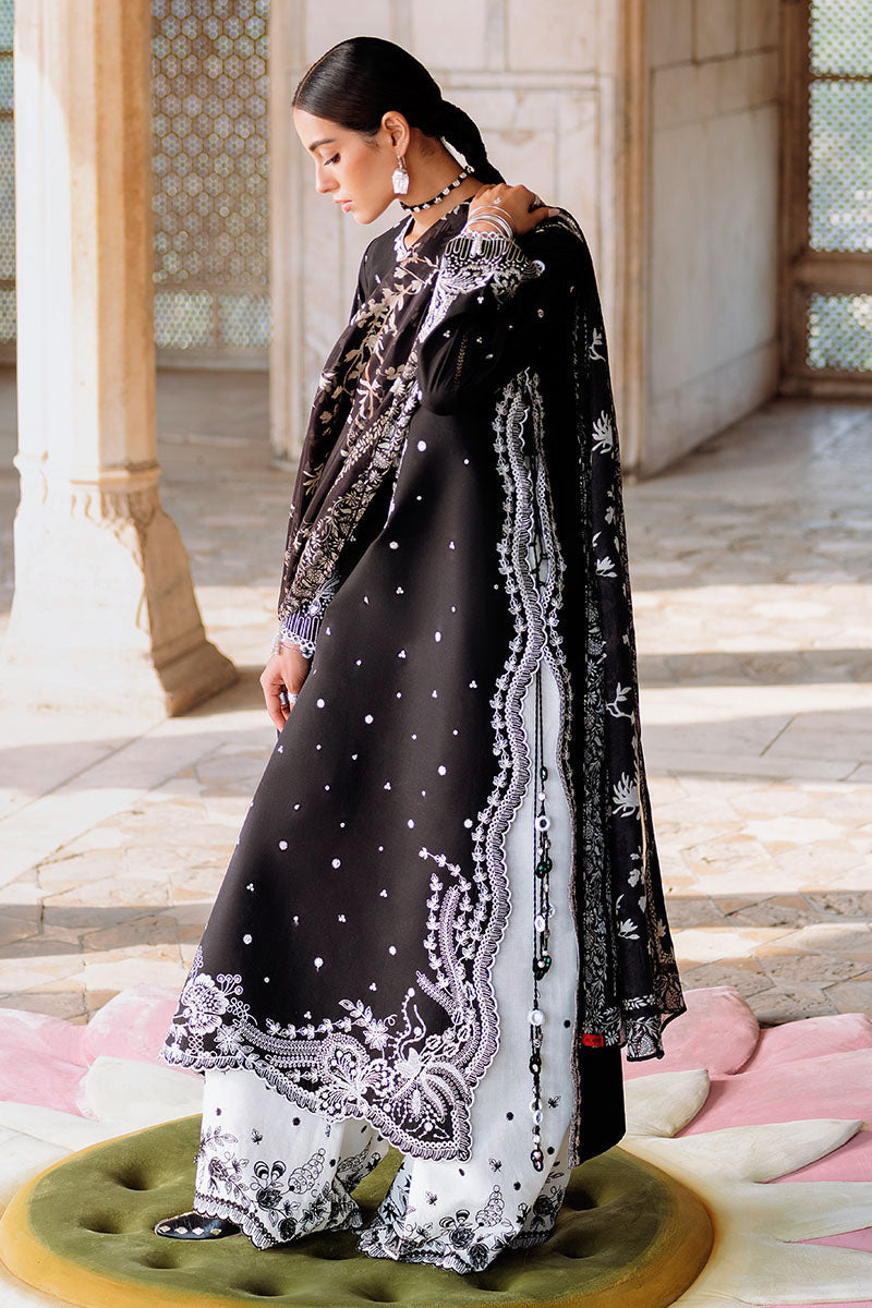 Cross Stitch | Eid Lawn Edit 25 | EBONY VOGUE by Cross Stitch - Designer Dress - Type: Ladies Clothes - Available at Libayah - 100% Original