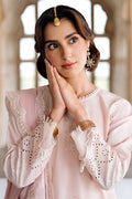 Cross Stitch | Eid Lawn Edit 25 | PEACH BLUSH by Cross Stitch - Designer Dress - Type: Ladies Clothes - Available at Libayah - 100% Original