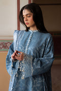 Cross Stitch | Eid Lawn Edit 25 | SILVER MIST by Cross Stitch - Designer Dress - Type: Ladies Clothes - Available at Libayah - 100% Original