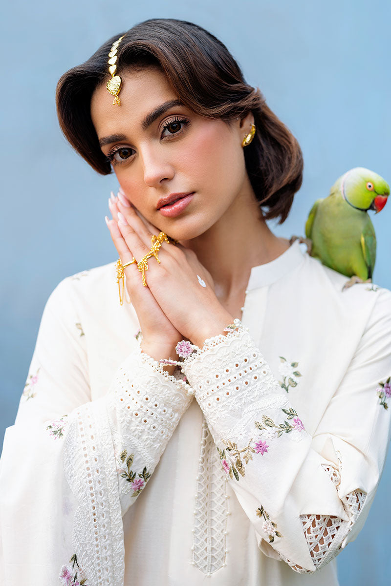Cross Stitch | Eid Lawn Edit 25 | PETAL PARADISE by Cross Stitch - Designer Dress - Type: Ladies Clothes - Available at Libayah - 100% Original