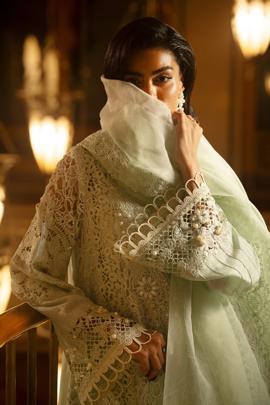 AJR Couture | Cutwork Edit 24 | LIME by AJR Couture - Designer Dress - Type: Ladies Clothes - Available at Libayah - 100% Original