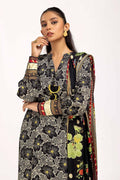 Gul Ahmed | Winter Collection 24 | Linen Suit LT-42001 by Gul Ahmed - Designer Dress - Type: Ladies Clothes - Available at Libayah - 100% Original