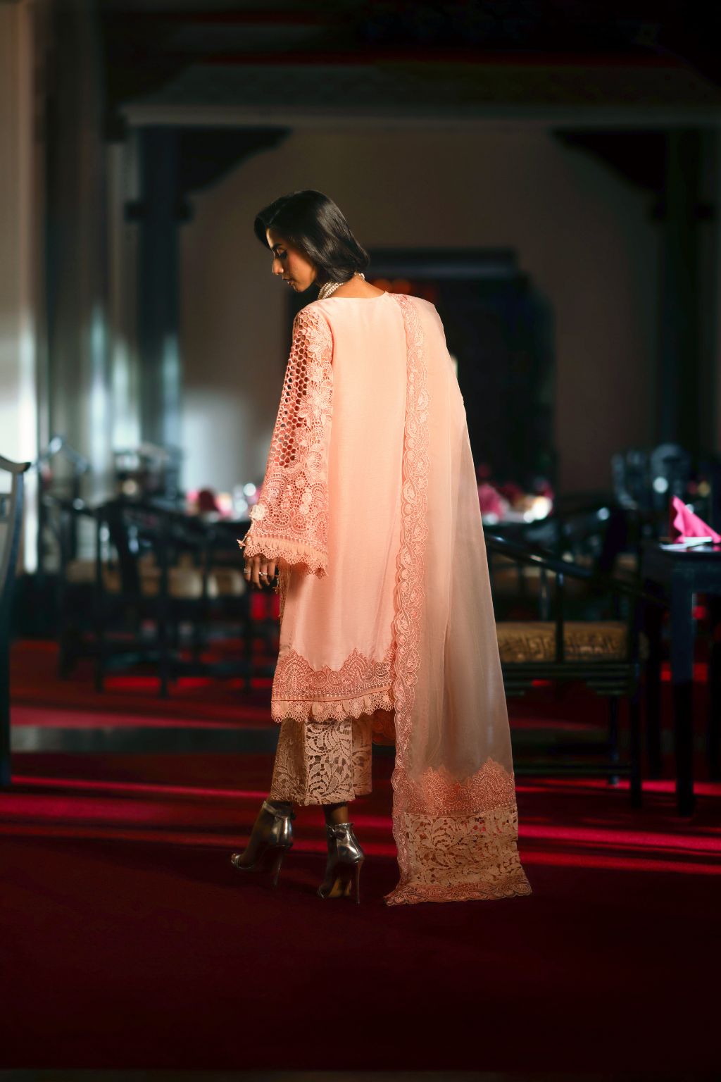 AJR Couture | Cutwork Edit 24 | LUCENT by AJR Couture - Designer Dress - Type: Ladies Clothes - Available at Libayah - 100% Original