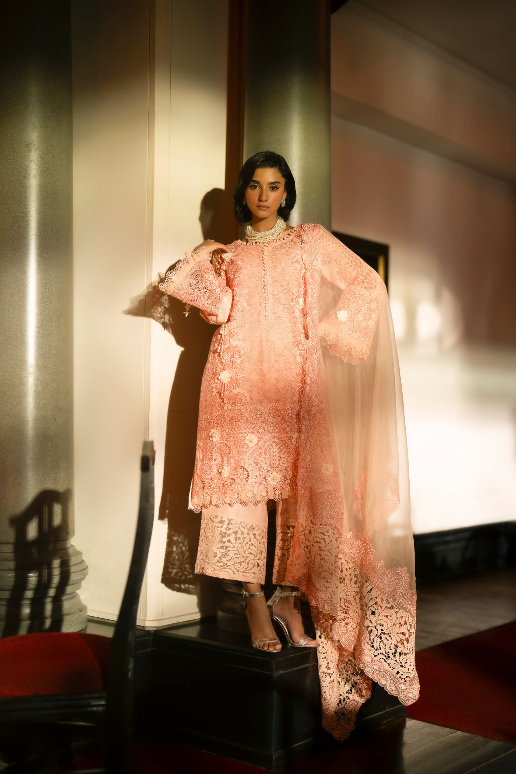 AJR Couture | Cutwork Edit 24 | LUCENT by AJR Couture - Designer Dress - Type: Ladies Clothes - Available at Libayah - 100% Original
