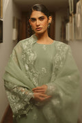 Cross Stitch | Luxe Atelier 25 | GREEN LILY by Cross Stitch - Designer Dress - Type: Ladies Clothes - Available at Libayah - 100% Original