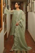 Cross Stitch | Luxe Atelier 25 | GREEN LILY by Cross Stitch - Designer Dress - Type: Ladies Clothes - Available at Libayah - 100% Original