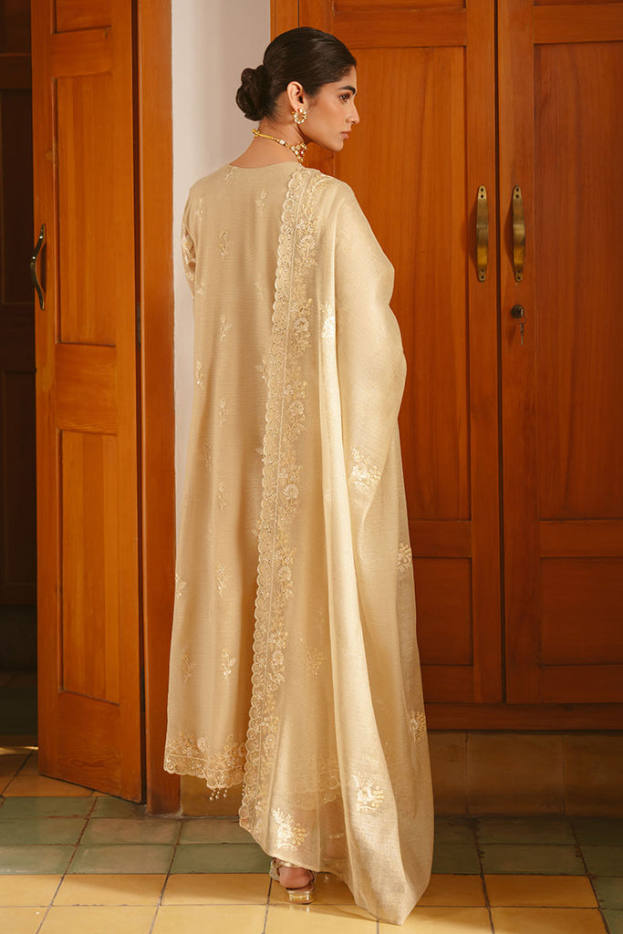 Cross Stitch | Luxe Atelier 25 | GOLDEN AURA by Cross Stitch - Designer Dress - Type: Ladies Clothes - Available at Libayah - 100% Original
