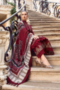 Maria B | M Prints Winter 23 | MPT-2002-A by Maria B - Designer Dress  - Type : Ladies Clothes - Available at Libayah - 100% Original 