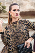 Maria B | M Prints Winter 23 | MPT-2010-A by Maria B - Designer Dress  - Type : Ladies Clothes - Available at Libayah - 100% Original 