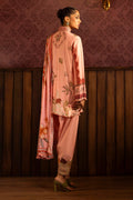 Sana Safinaz | Muzlin Winter 2024 |  M243-025A-3DB by Sana Safinaz - Designer Dress - Type: Ladies Clothes - Available at Libayah - 100% Original