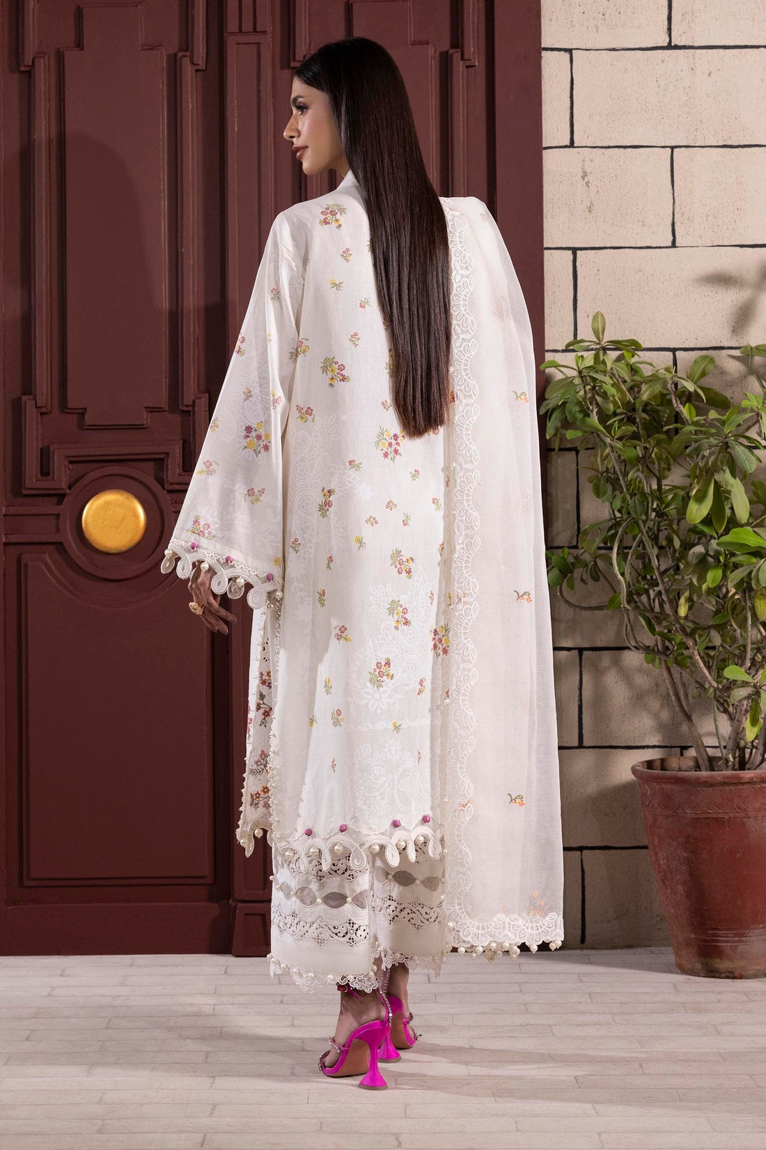 Sana Safinaz | Muzlin Spring 25 | M251-004A-3CT by Sana Safinaz - Designer Dress - Type: Ladies Clothes - Available at Libayah - 100% Original