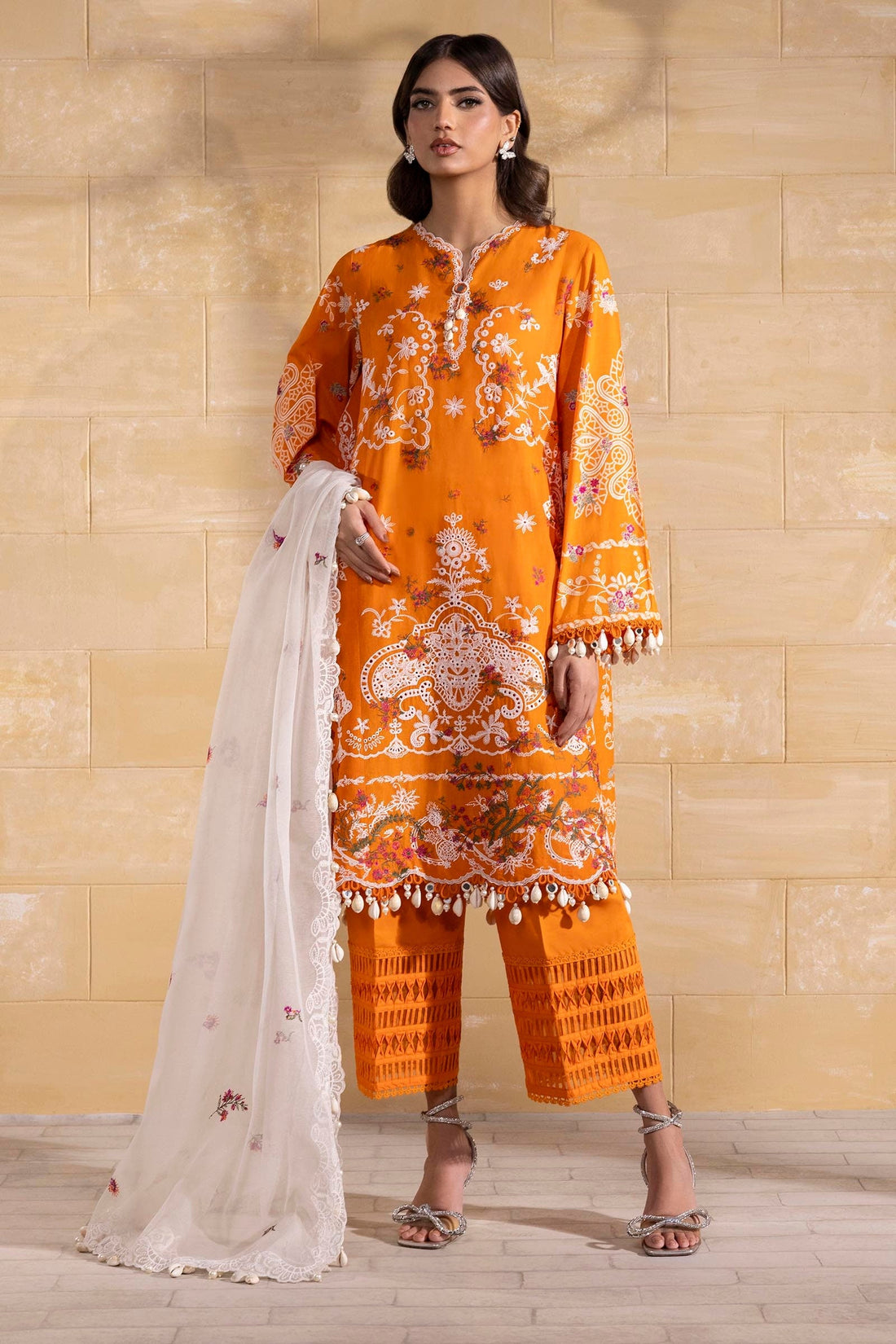 Sana Safinaz | Muzlin Spring 25 | M251-004B-3CT by Sana Safinaz - Designer Dress - Type: Ladies Clothes - Available at Libayah - 100% Original