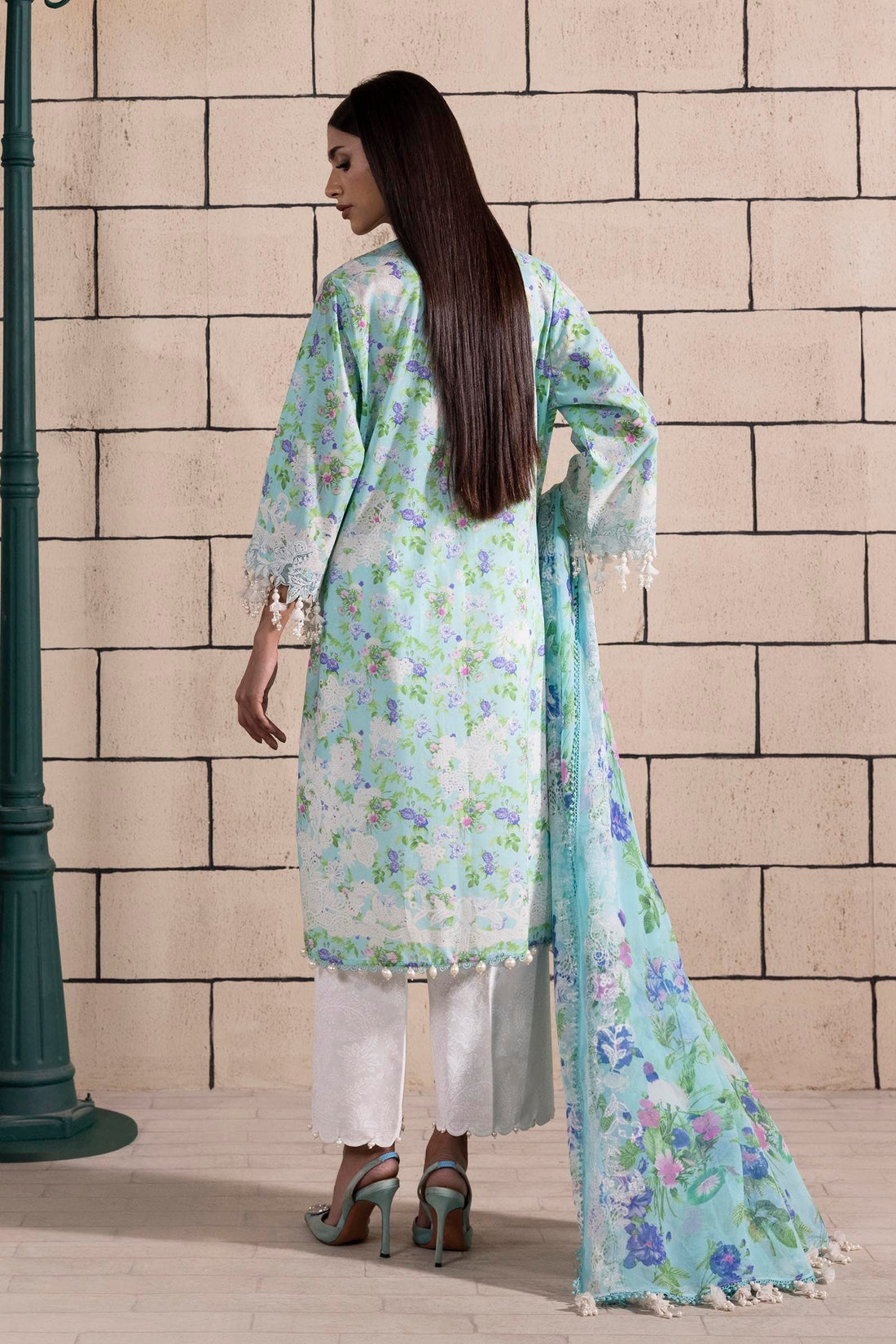 Sana Safinaz | Muzlin Spring 25 | M251-007B-3CI by Sana Safinaz - Designer Dress - Type: Ladies Clothes - Available at Libayah - 100% Original