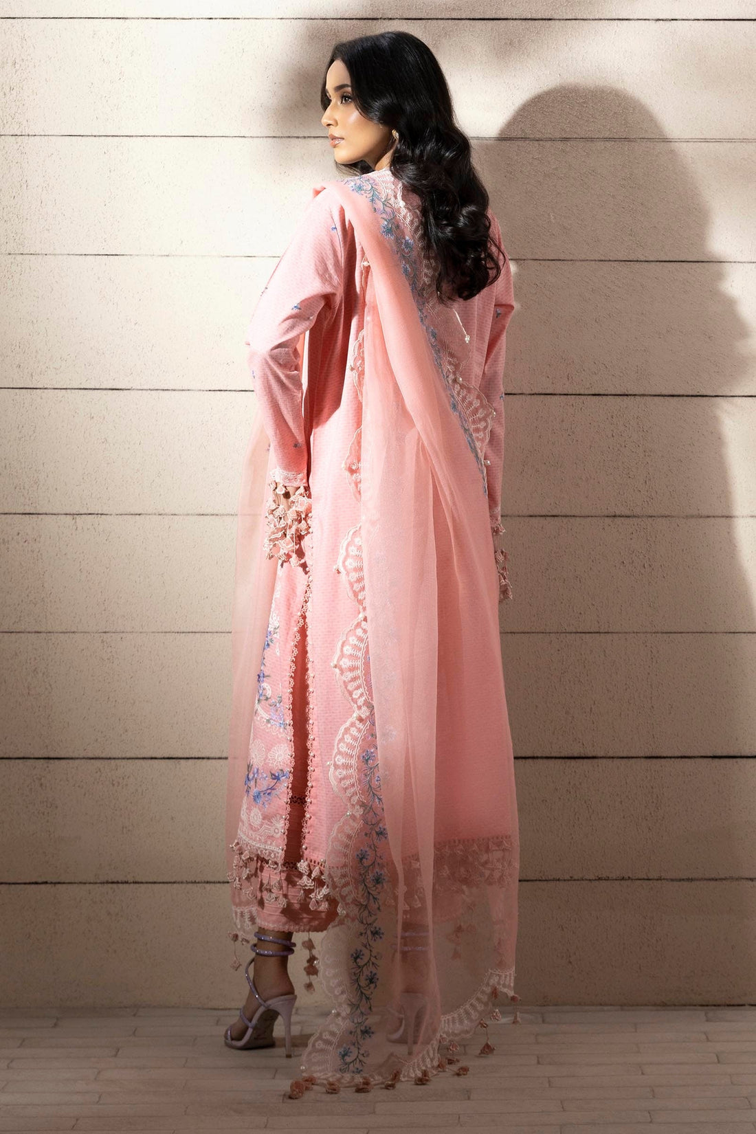 Sana Safinaz | Muzlin Spring 25 | M251-014B-3CT by Sana Safinaz - Designer Dress - Type: Ladies Clothes - Available at Libayah - 100% Original