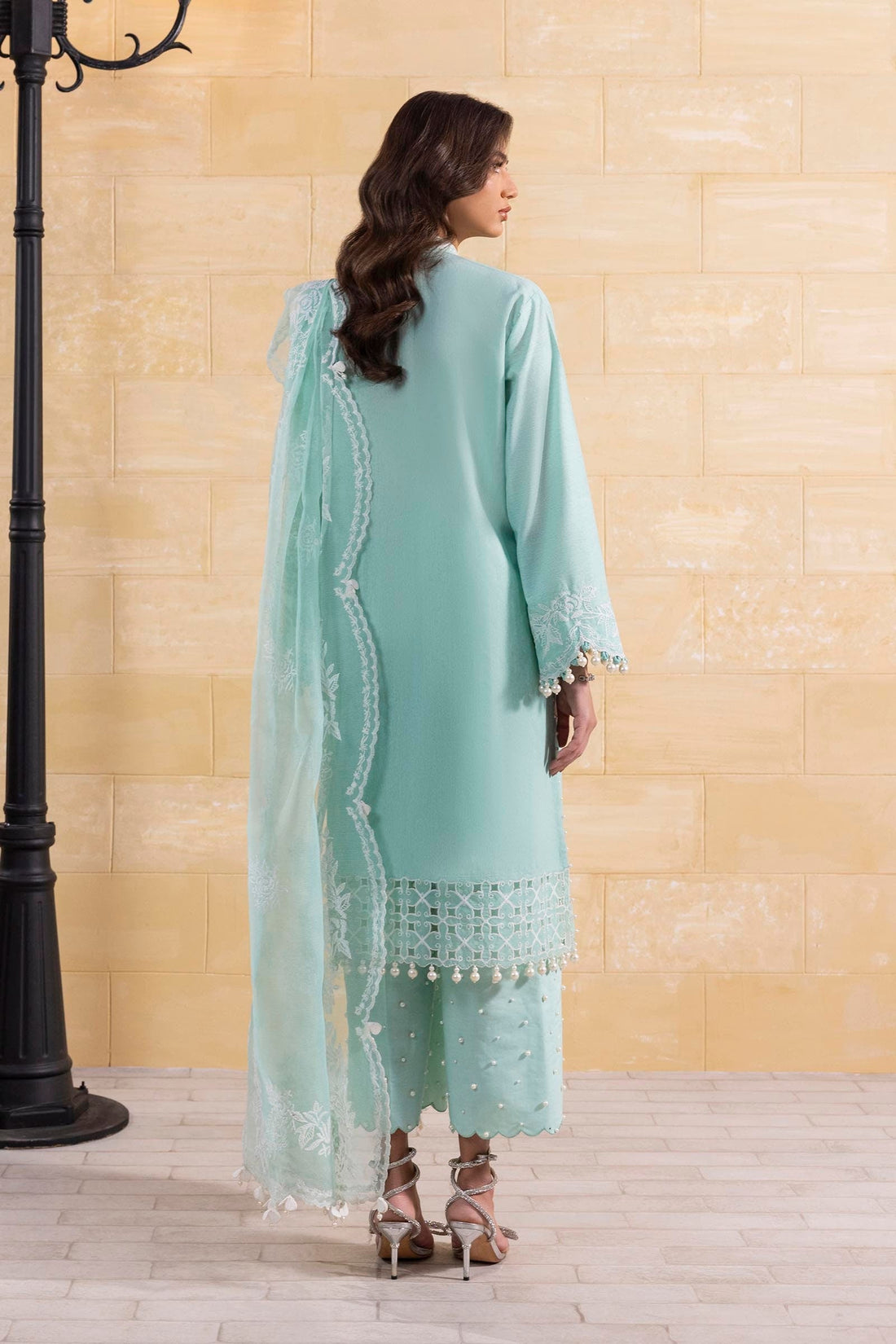 Sana Safinaz | Muzlin Spring 25 | M251-015B-3CT by Sana Safinaz - Designer Dress - Type: Ladies Clothes - Available at Libayah - 100% Original