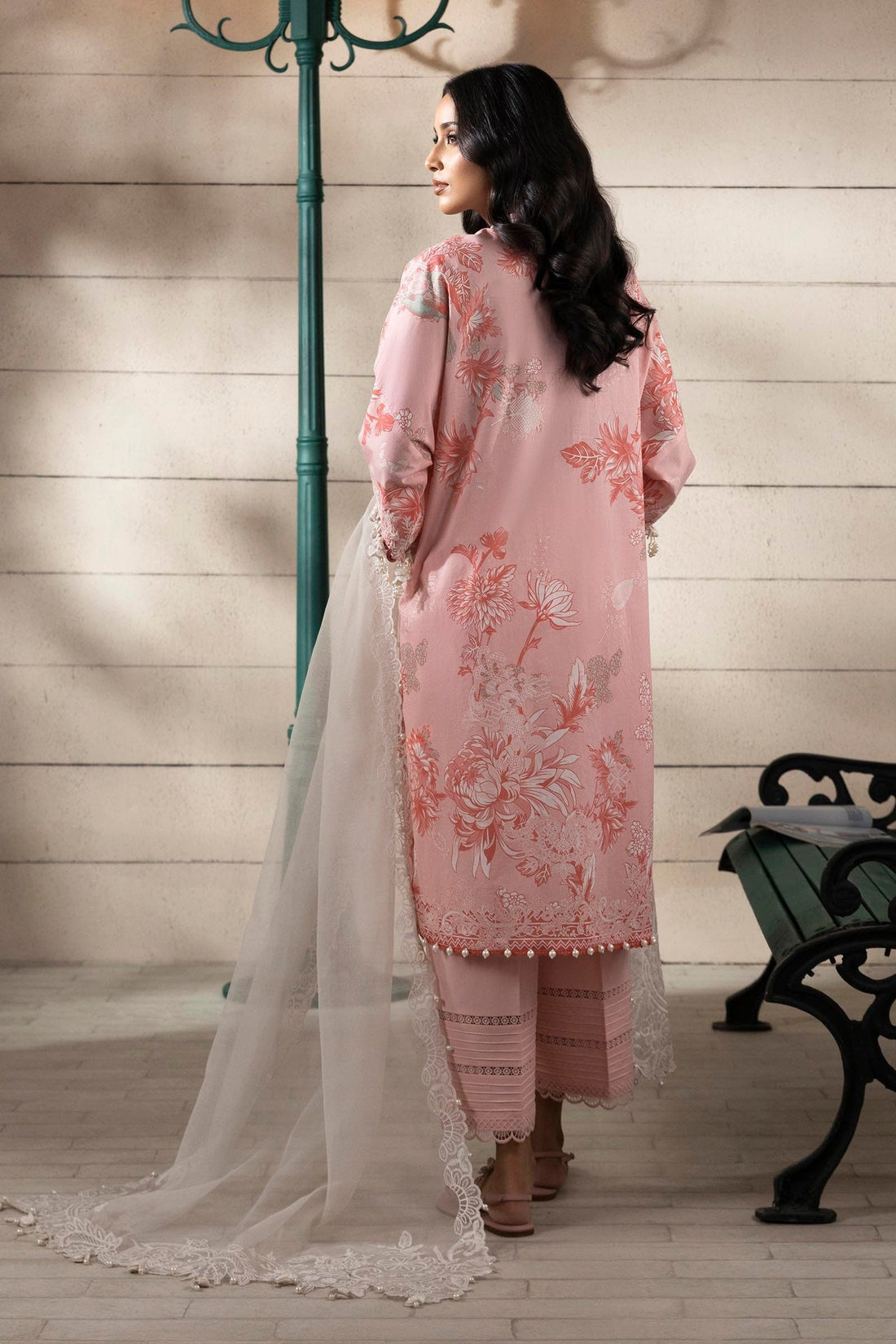 Sana Safinaz | Muzlin Spring 25 | M251-020A-3CS by Sana Safinaz - Designer Dress - Type: Ladies Clothes - Available at Libayah - 100% Original