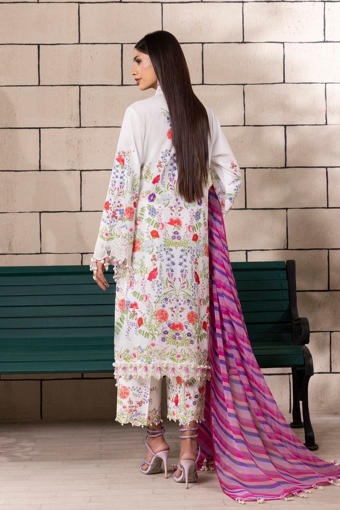 Sana Safinaz | Muzlin Spring 25 | M251-024A-3CI by Sana Safinaz - Designer Dress - Type: Ladies Clothes - Available at Libayah - 100% Original