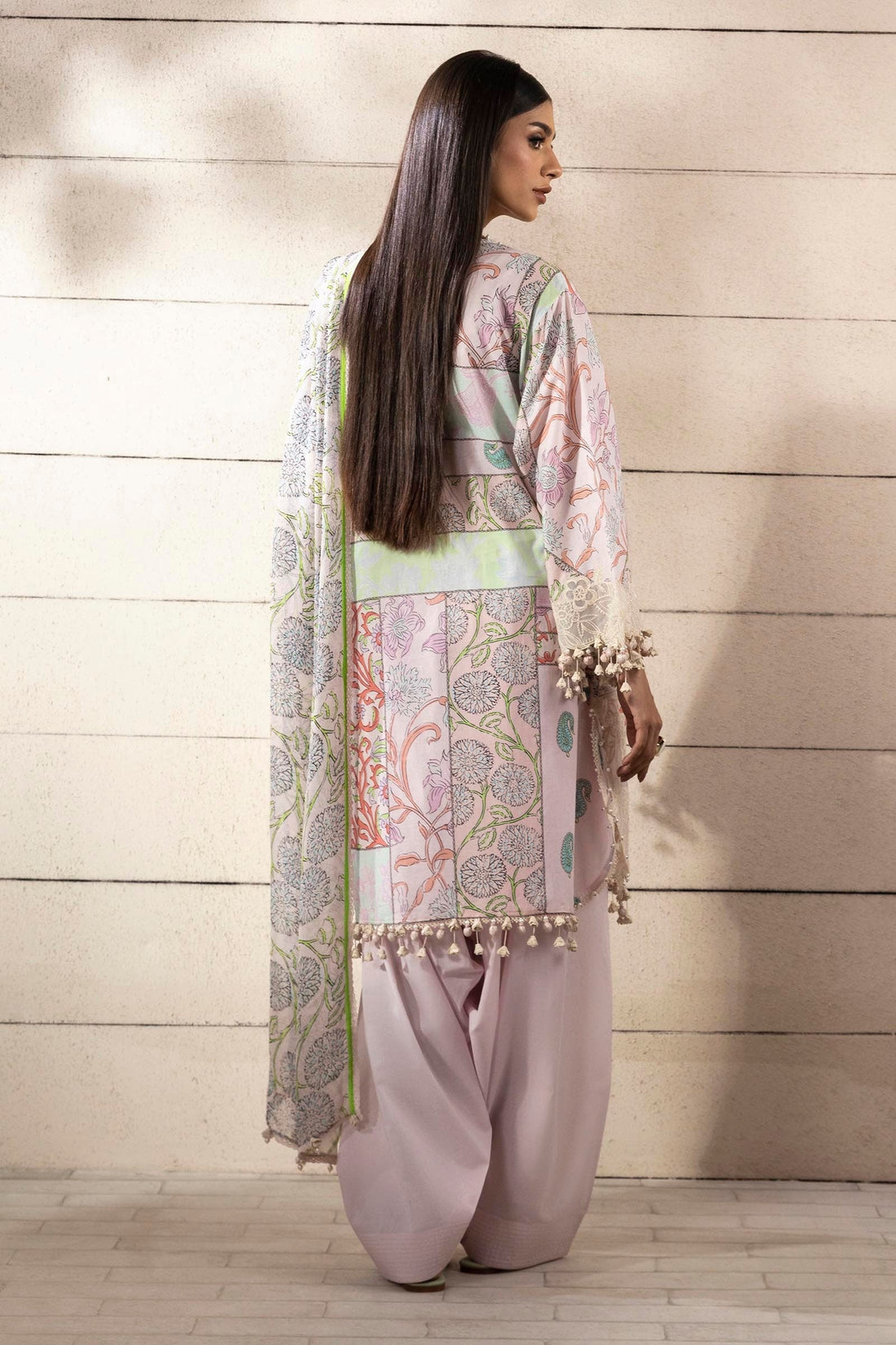 Sana Safinaz | Muzlin Spring 25 | M251-027A-3CI by Sana Safinaz - Designer Dress - Type: Ladies Clothes - Available at Libayah - 100% Original