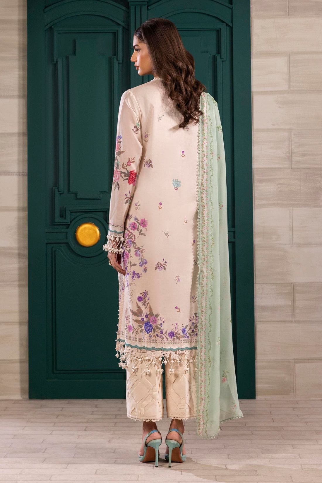 Sana Safinaz | Muzlin Spring 25 | M251-028A-3CI by Sana Safinaz - Designer Dress - Type: Ladies Clothes - Available at Libayah - 100% Original