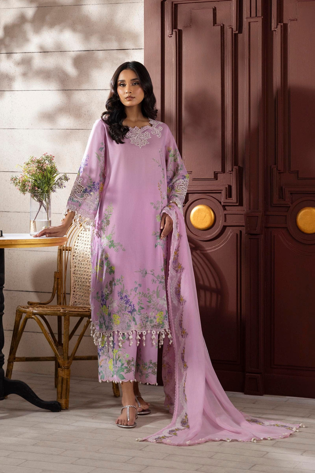Sana Safinaz | Muzlin Spring 25 | M251-030B-3CI by Sana Safinaz - Designer Dress - Type: Ladies Clothes - Available at Libayah - 100% Original