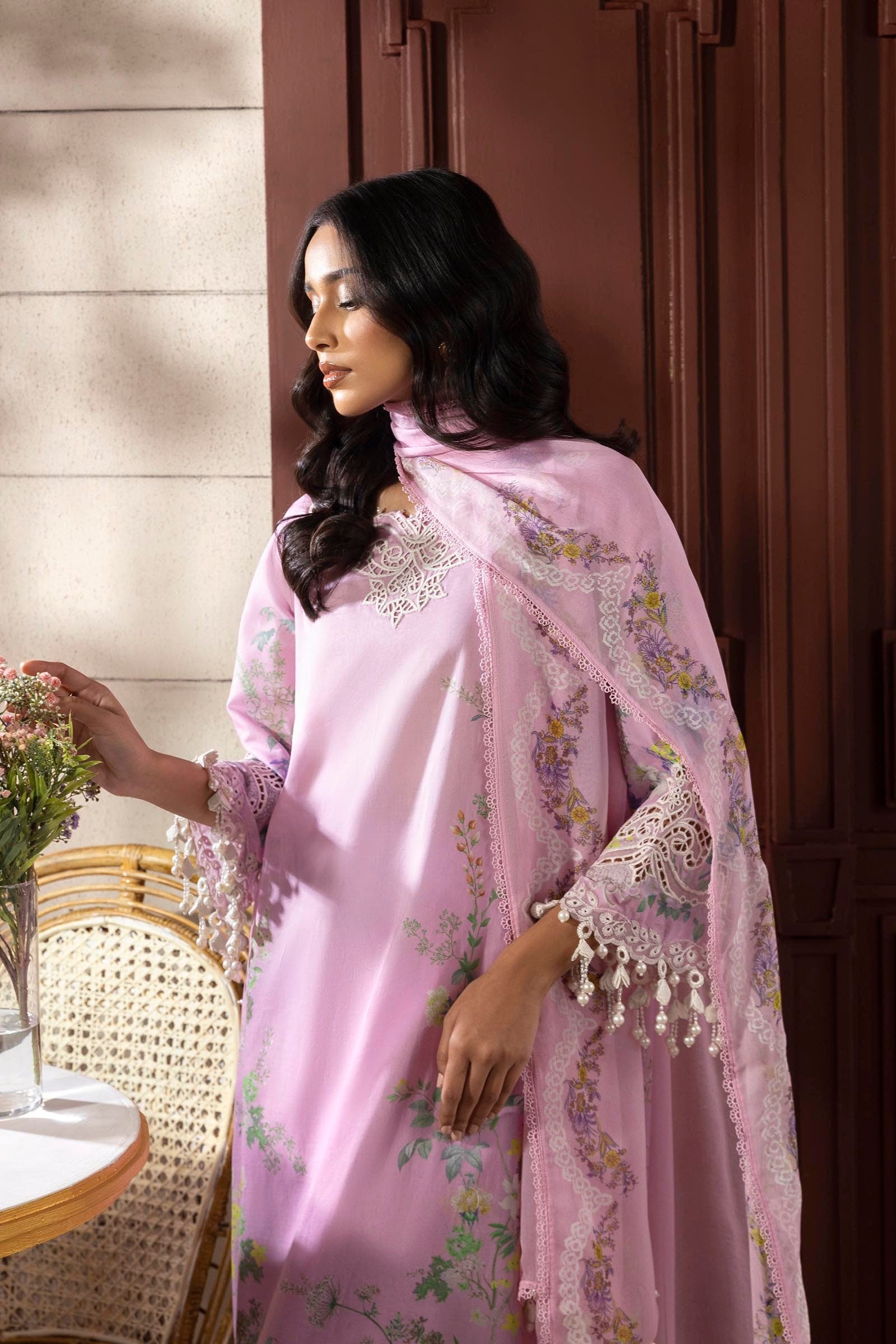 Sana Safinaz | Muzlin Spring 25 | M251-030B-3CI by Sana Safinaz - Designer Dress - Type: Ladies Clothes - Available at Libayah - 100% Original