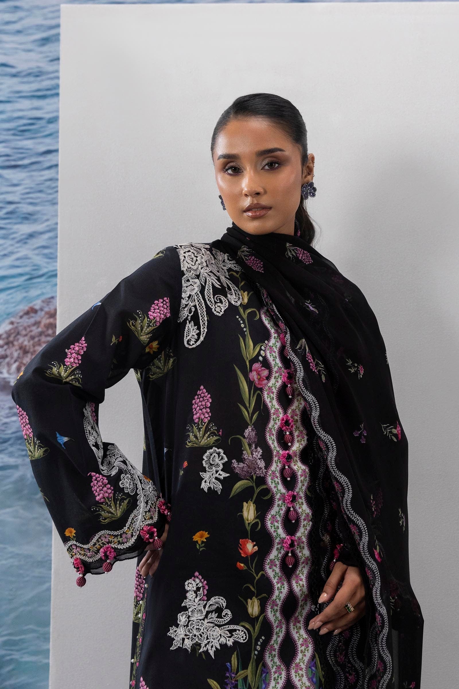 Sana Safinaz | Muzlin Summer 25 | 001A by Sana Safinaz - Designer Dress - Type: Ladies Clothes - Available at Libayah - 100% Original