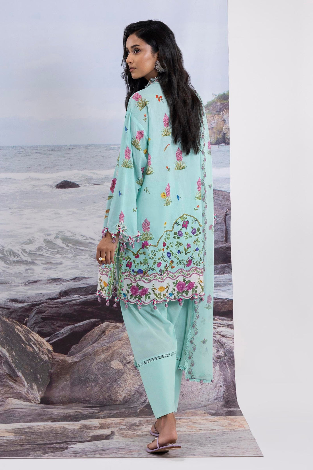 Sana Safinaz | Muzlin Summer 25 | 001B by Sana Safinaz - Designer Dress - Type: Ladies Clothes - Available at Libayah - 100% Original