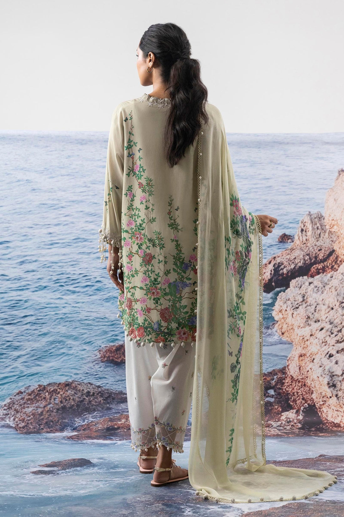 Sana Safinaz | Muzlin Summer 25 | 002B by Sana Safinaz - Designer Dress - Type: Ladies Clothes - Available at Libayah - 100% Original