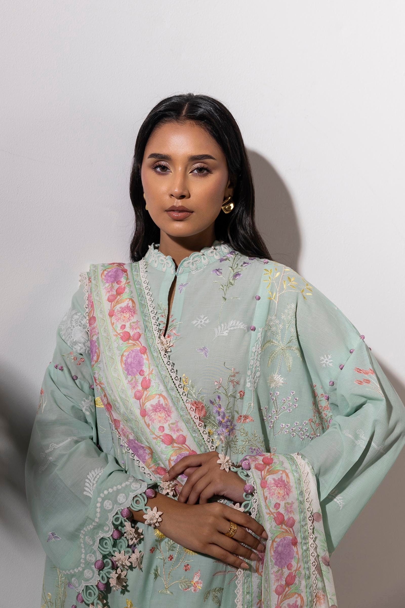 Sana Safinaz | Muzlin Summer 25 | 010A by Sana Safinaz - Designer Dress - Type: Ladies Clothes - Available at Libayah - 100% Original