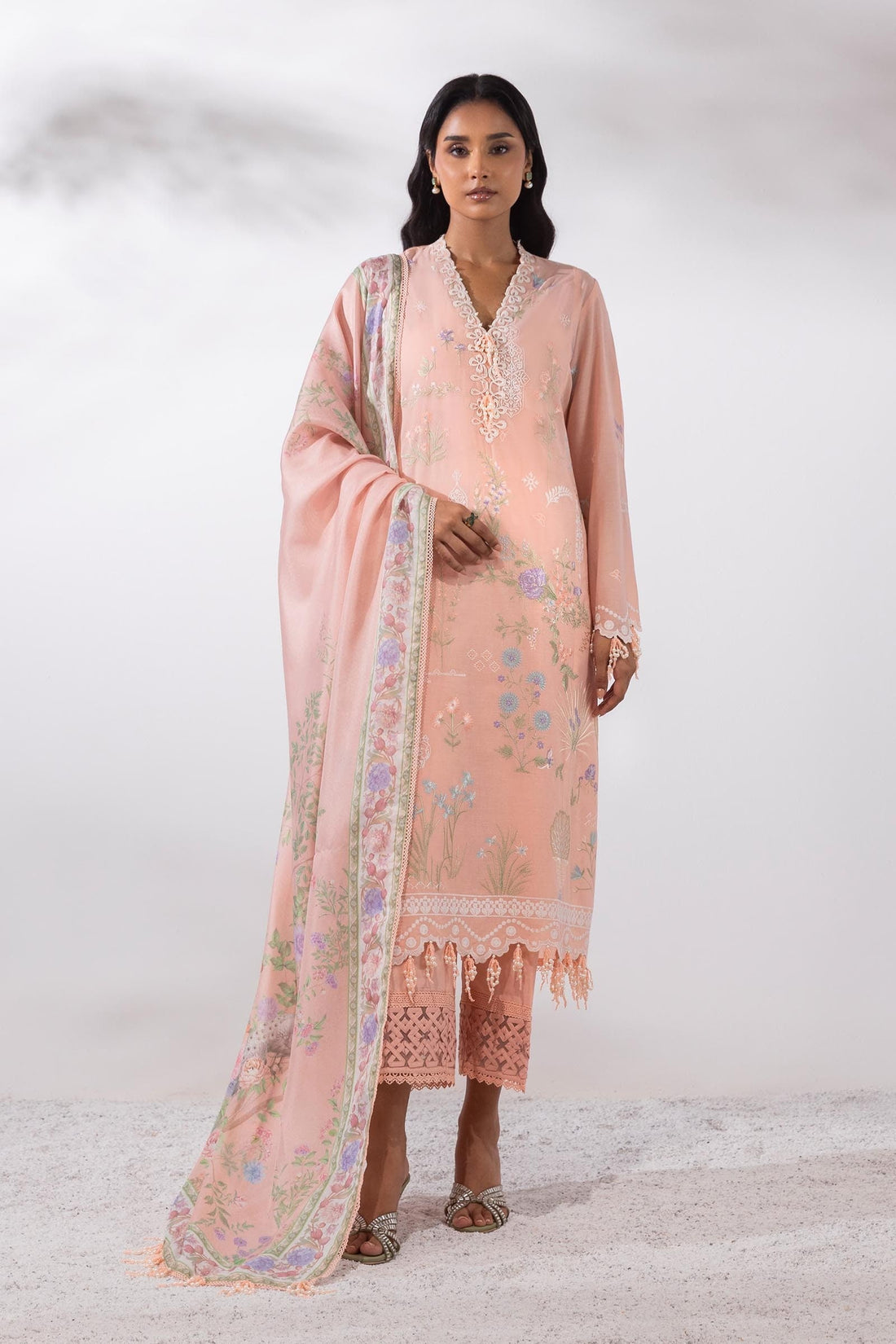 Sana Safinaz | Muzlin Summer 25 | 010B by Sana Safinaz - Designer Dress - Type: Ladies Clothes - Available at Libayah - 100% Original