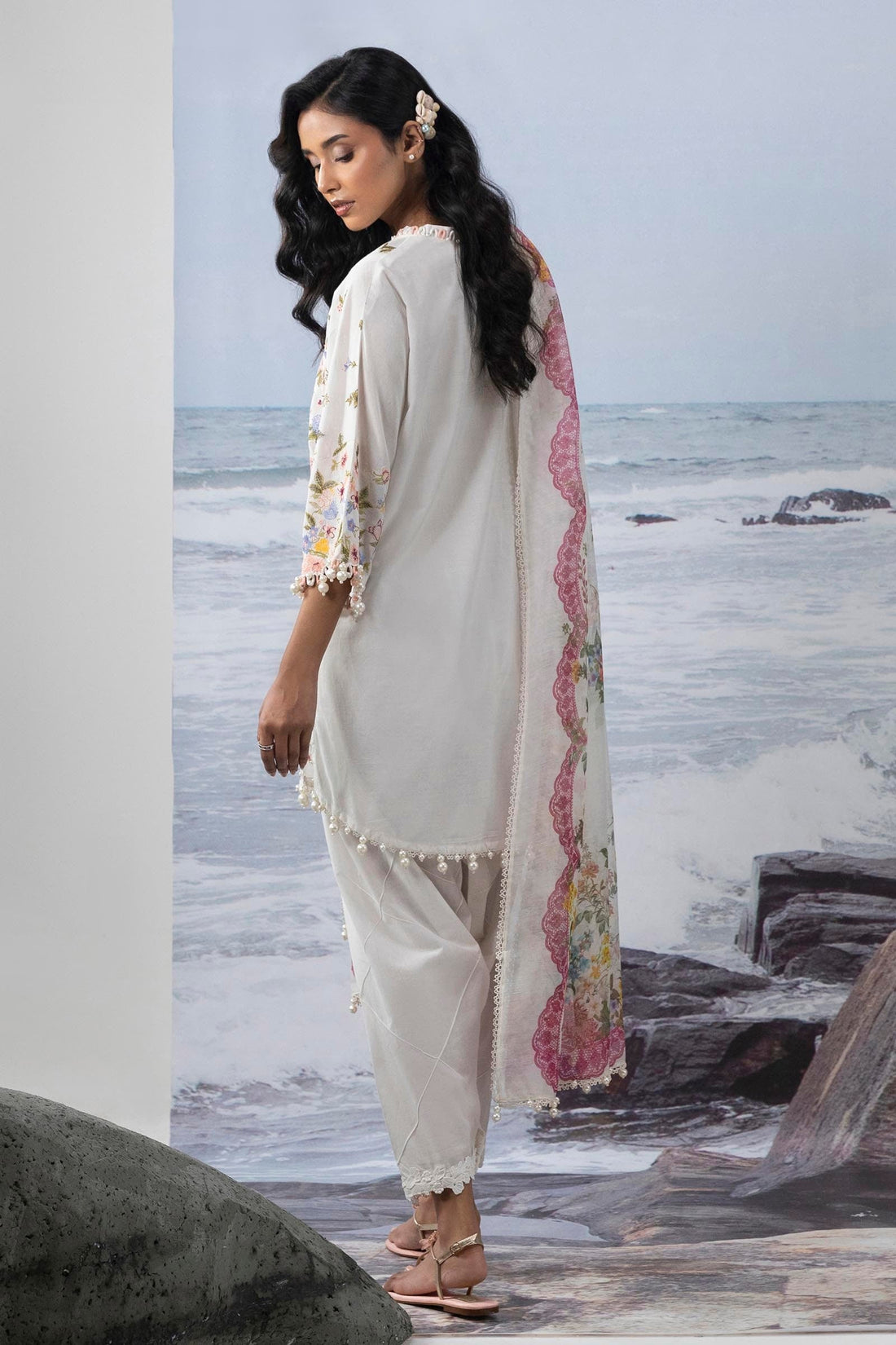 Sana Safinaz | Muzlin Summer 25 | 015A by Sana Safinaz - Designer Dress - Type: Ladies Clothes - Available at Libayah - 100% Original