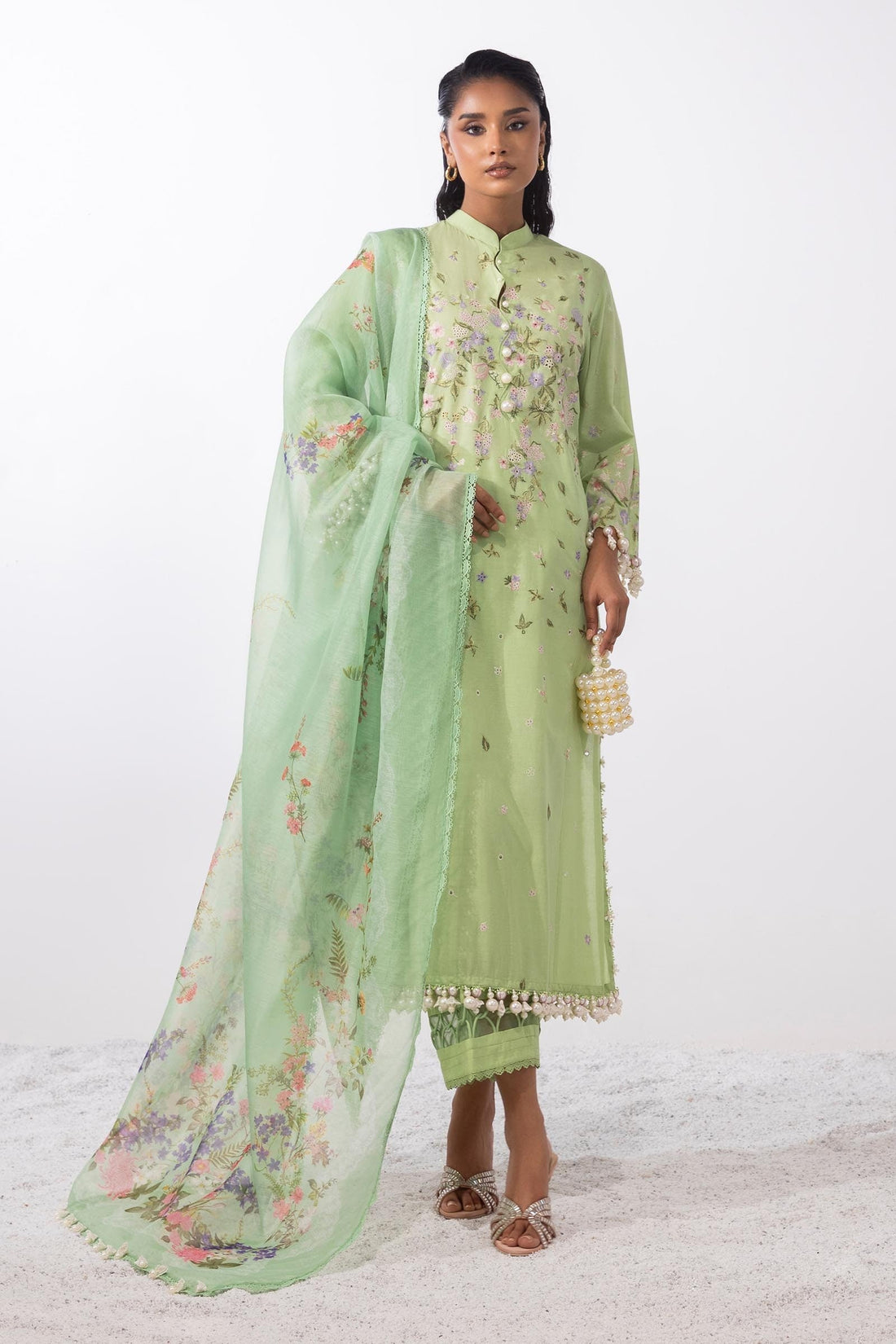 Sana Safinaz | Muzlin Summer 25 | 015B by Sana Safinaz - Designer Dress - Type: Ladies Clothes - Available at Libayah - 100% Original