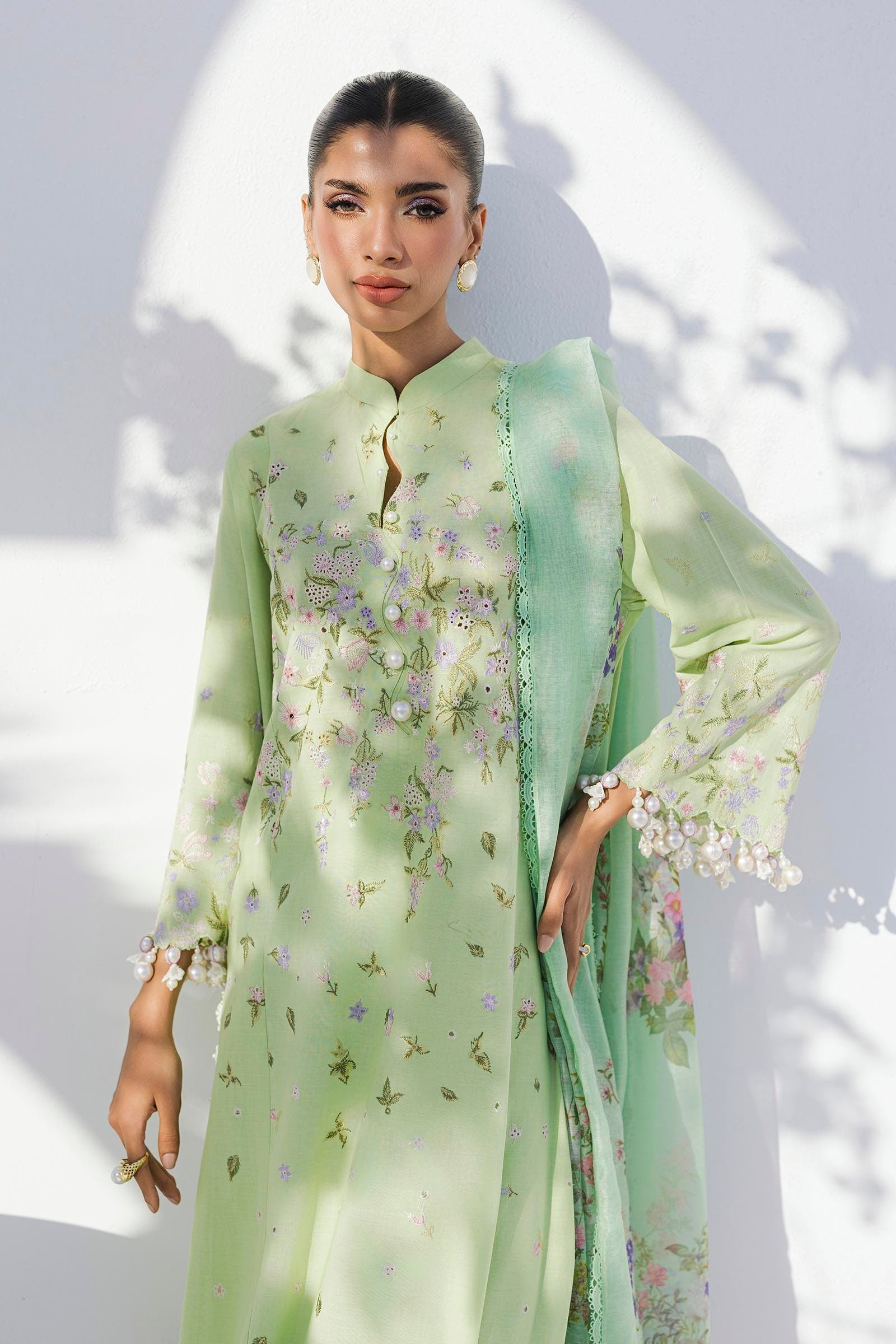 Sana Safinaz | Muzlin Summer 25 | 015B by Sana Safinaz - Designer Dress - Type: Ladies Clothes - Available at Libayah - 100% Original