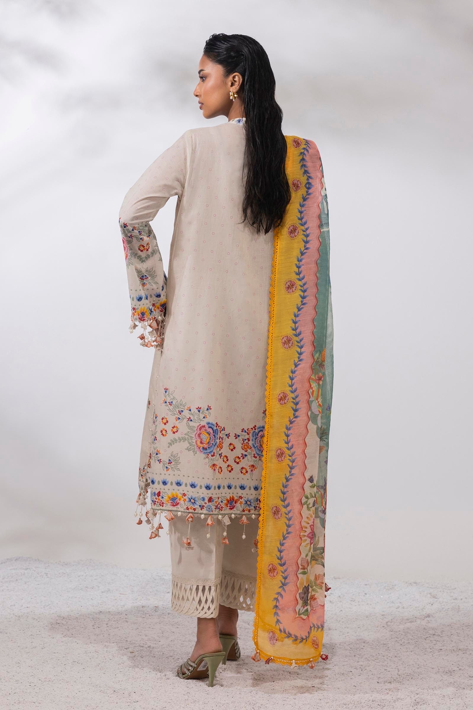 Sana Safinaz | Muzlin Summer 25 | 018A by Sana Safinaz - Designer Dress - Type: Ladies Clothes - Available at Libayah - 100% Original