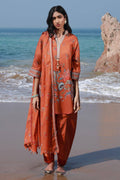 Sana Safinaz | Mahay Spring 24 | H241-020A-3CG by Sana Safinaz - Designer Dress - Type: Ladies Clothes - Available at Libayah - 100% Original
