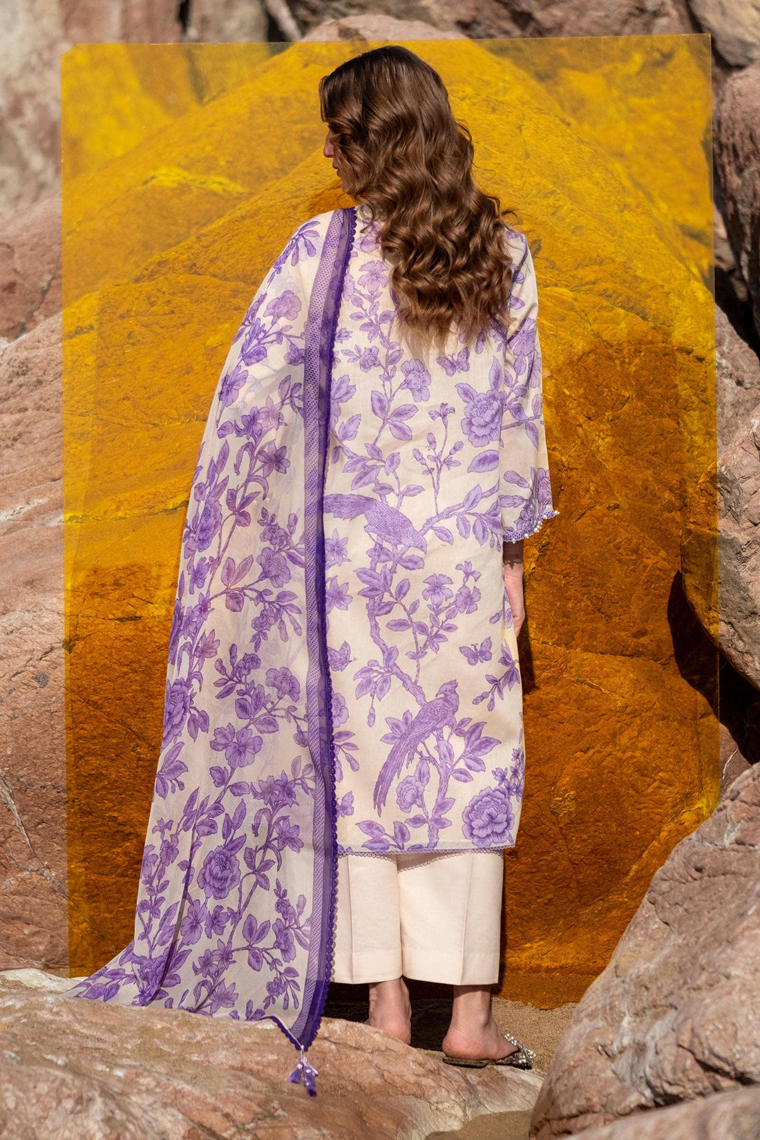 Sana Safinaz | Mahay Spring 24 | H241-001B-3CI by Sana Safinaz - Designer Dress - Type: Ladies Clothes - Available at Libayah - 100% Original