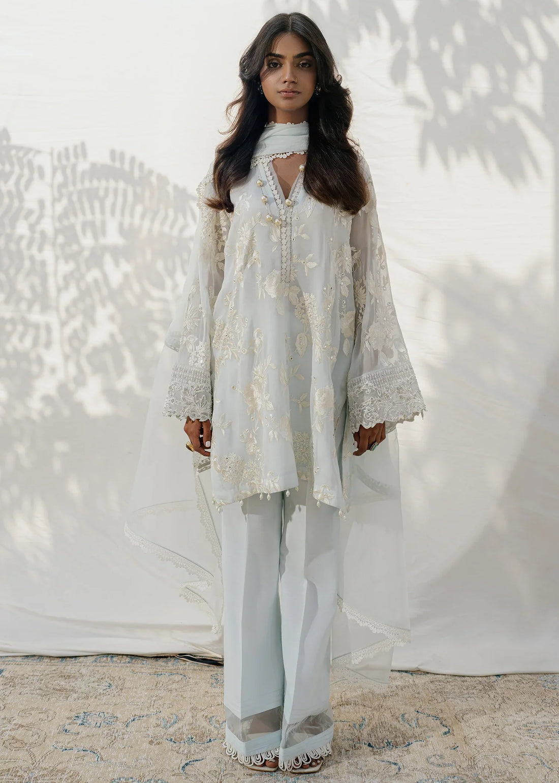 Mahgul | Eid Edit 2024 | Cloud Shine by Mahgul - Designer Dress - Type: Ladies Clothes - Available at Libayah - 100% Original