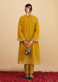 Mahgul | Eid Edit 2024 | Mustard Shine by Mahgul - Designer Dress - Type: Ladies Clothes - Available at Libayah - 100% Original