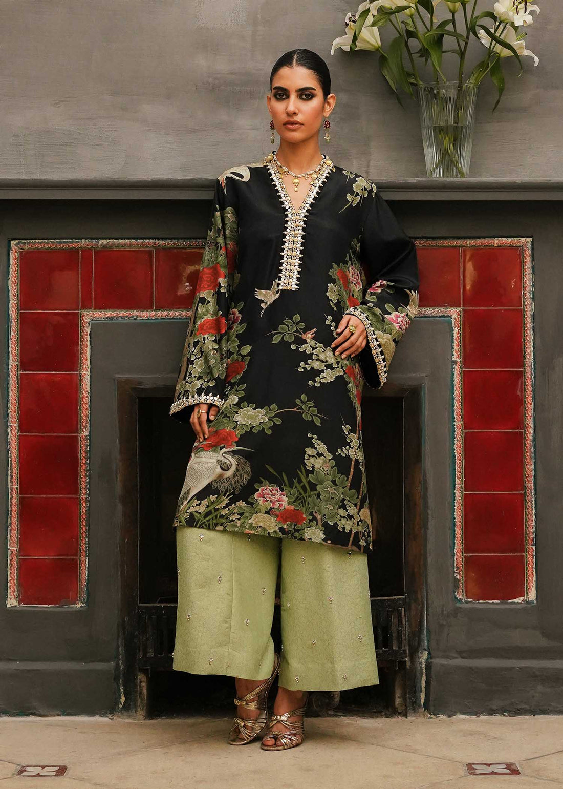 Mahgul | Eid Edit 2024 | Cosmic Moondance by Mahgul - Designer Dress - Type: Ladies Clothes - Available at Libayah - 100% Original