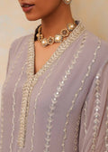 Mahgul | Eid Edit 2024 | Lavender Lines by Mahgul - Designer Dress - Type: Ladies Clothes - Available at Libayah - 100% Original