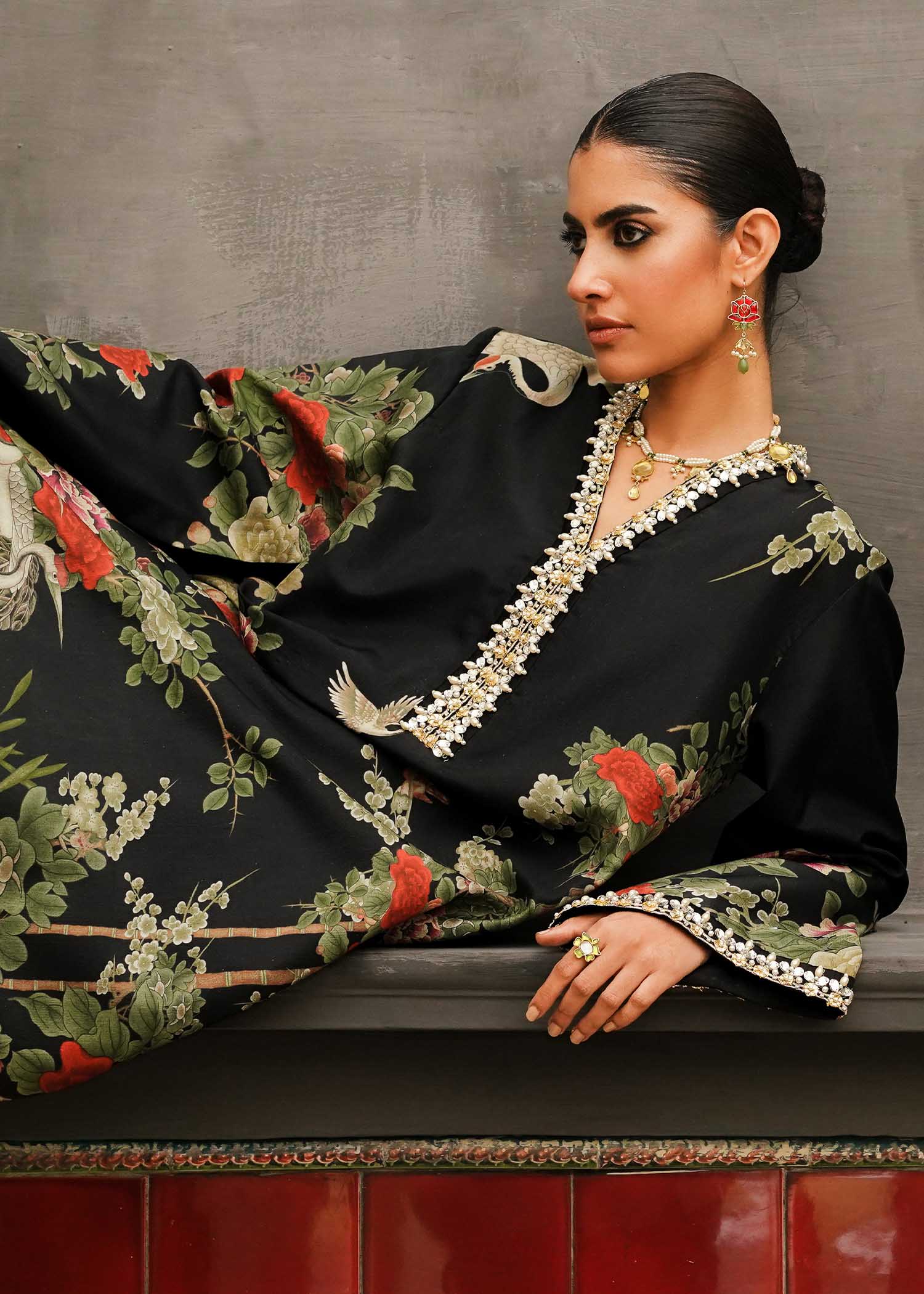 Mahgul | Eid Edit 2024 | Cosmic Moondance by Mahgul - Designer Dress - Type: Ladies Clothes - Available at Libayah - 100% Original