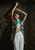 Mahgul | Eid Edit 2024 | Black Crane by Mahgul - Designer Dress - Type: Ladies Clothes - Available at Libayah - 100% Original
