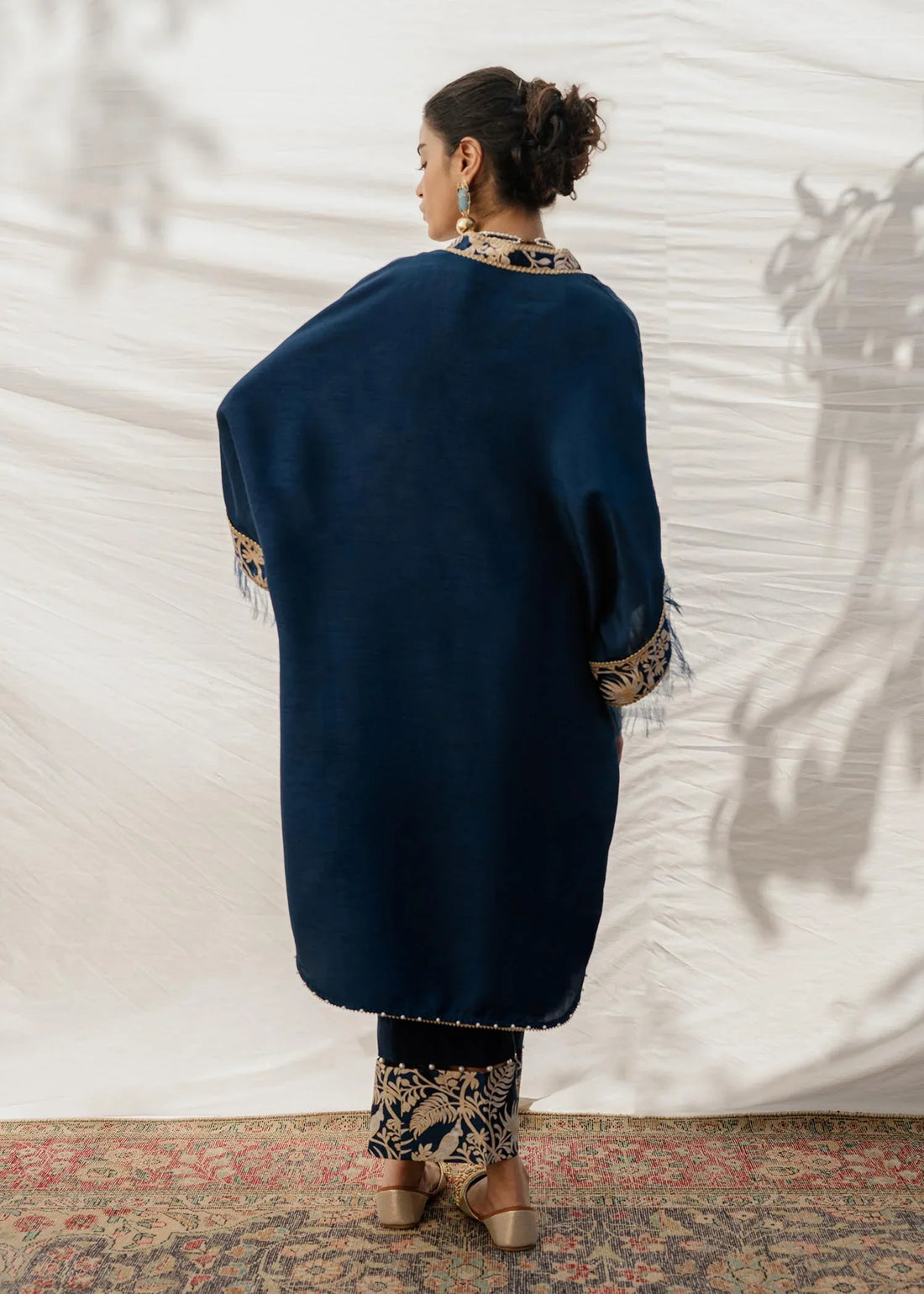 Mahgul | Eid Edit 2024 | Cobalt Sea by Mahgul - Designer Dress - Type: Ladies Clothes - Available at Libayah - 100% Original