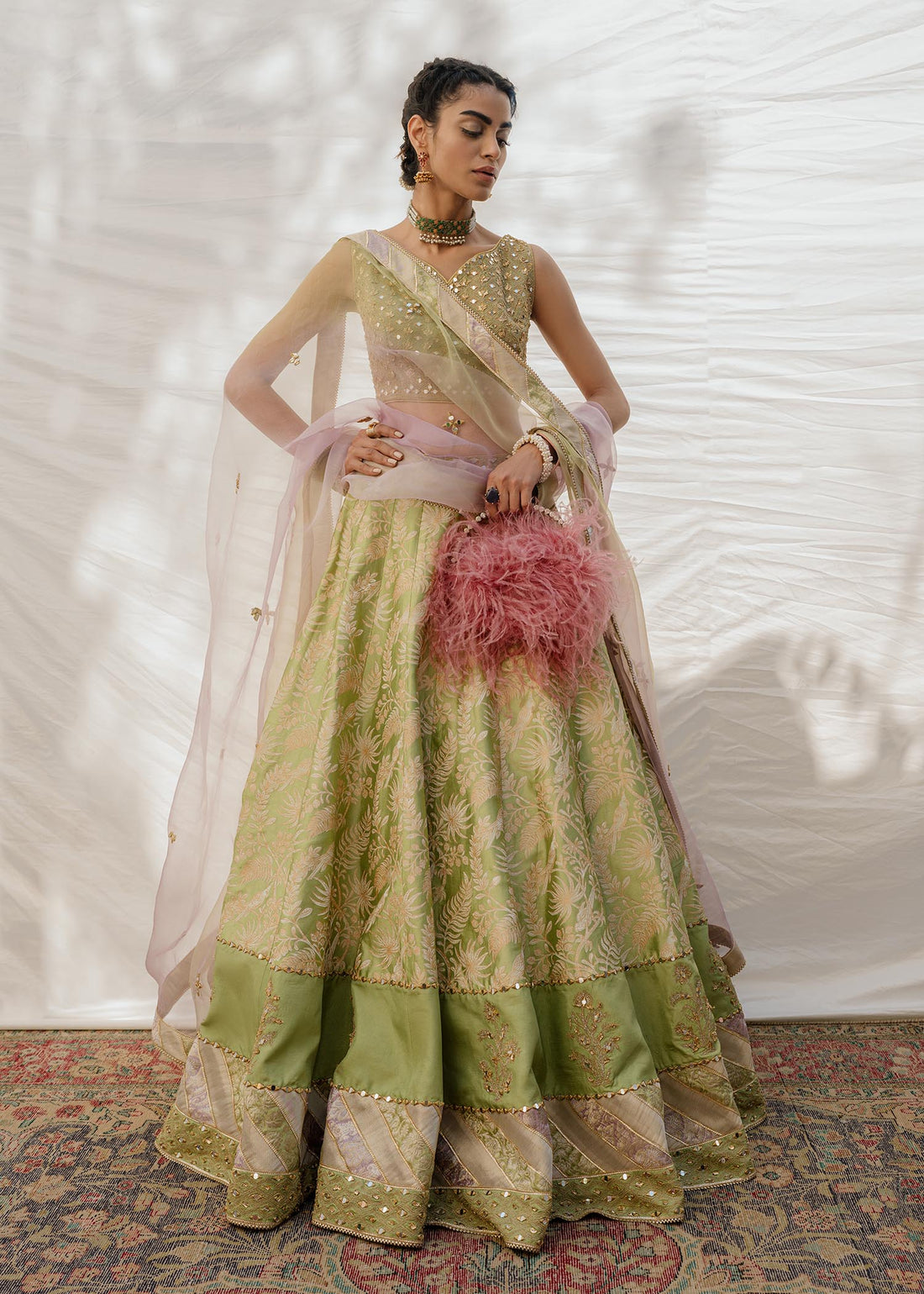 Mahgul | Eid Edit 2024 | Mirrored Screen by Mahgul - Designer Dress - Type: Ladies Clothes - Available at Libayah - 100% Original